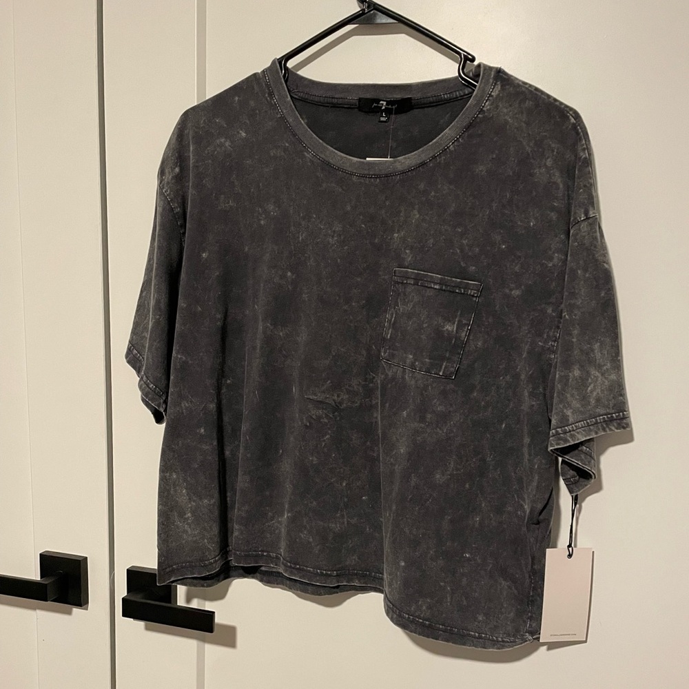 NWT 7 For All Mankind pocket tee